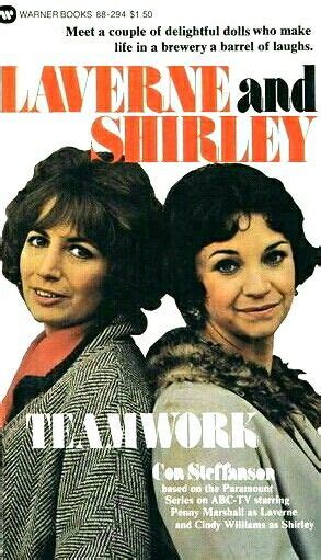 laverne and shirley teamwork warner pa perback library 1976 laverne book tv laverne