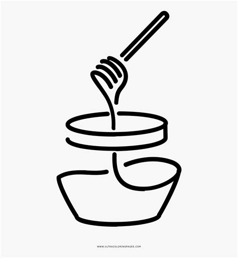 honey jar page coloring pages