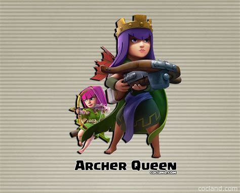 archer queen guide clash  clans land
