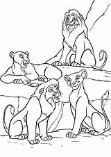 Lion Clan Colorier Tulamama Zazu sketch template