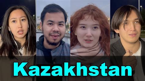 cost  living  kazakhstan  kazakhstan cheap astana street interviews youtube