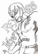 Coloring Rey Mysterio Pages Printable Wwe Print Color Kids Printables Enjoy Deviantart Everfreecoloring sketch template