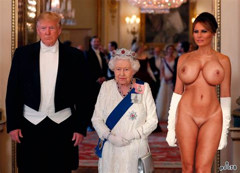 post 3642901 donald trump melania trump queen elizabeth ii fakes pollo 78