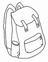 Backpack Coloring Printable Pages School Backpacks Back Clipart Kids Template Cliparts Print Book Bags Color Girls Library Adult Clip Sheet sketch template