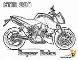 Ktm Pages Colouring Coloring Duke Motorcycle Facts Three Fun Book sketch template