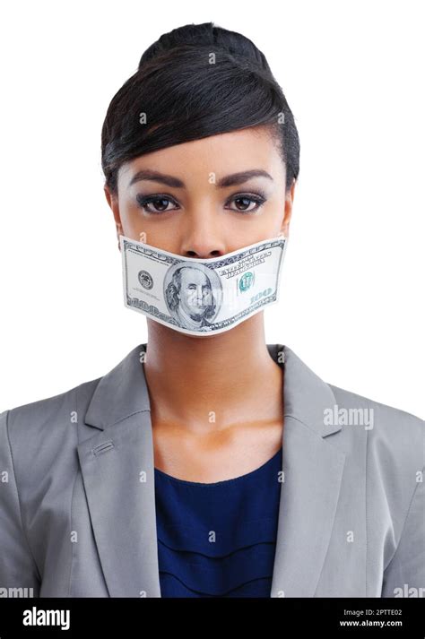 Money Talks Cropped Portrait Of A Young Businesswoman Standing With A