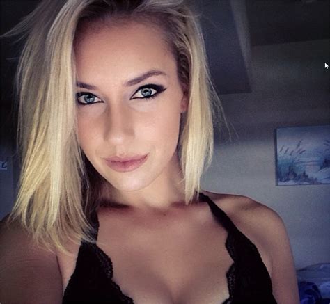 Paige Spiranac The Wannabe Golf Star Taking A Very Different Road To