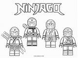 Ninjago Coloring Pages Printable Cole Lloyd Season Kids Lego Tv Color Print Sheet Shows Film Top sketch template