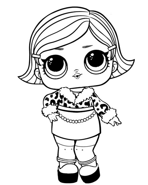 lol surprise dolls coloring pages  printable coloring page lol