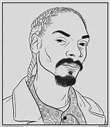 Rap Rappers Snoop Dogg Printable Tupac 2pac Hop Colouring Migos Sketches Marley 90s Outline Hiphop Lostateminor sketch template