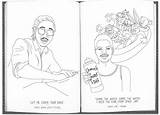 Coloring Book Rapper Chance Literally Very Color sketch template