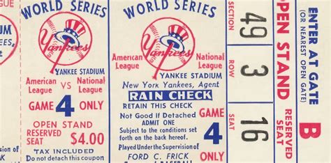 wrapped canvas   york yankees print game ticket etsy