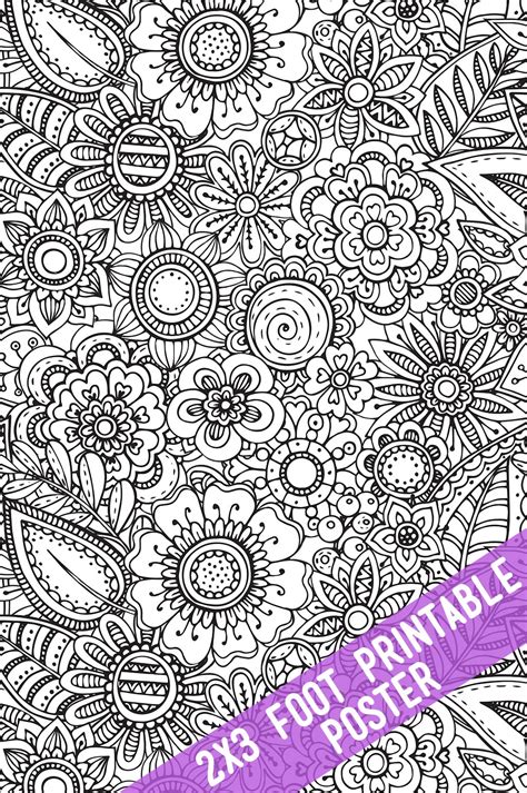 printable coloring tablecloths  posters  crafting chicks
