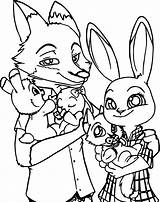 Zootopia Wecoloringpage Mandala Clipartmag sketch template