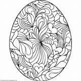 Egg Kleurplaten Pasen Getdrawings Coloringbook Getcoloringpages Knutselen Ukrainian Welke Col Afkomstig sketch template
