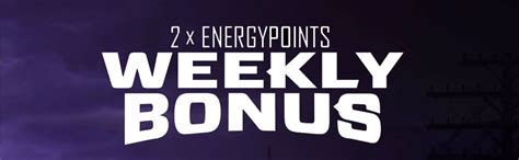 energy casino weekly bonus offers reload bonus double points