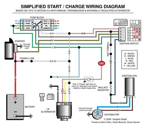 automotive alternator wiring diagram boat electronics