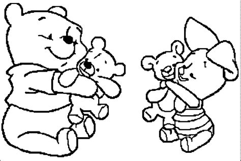 baby winnie  pooh coloring pages  coloring pages