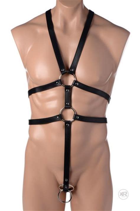 Male Full Body Harness Black Leather On Literotica