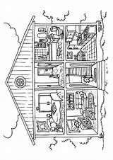 House Coloring Books Pages Last sketch template