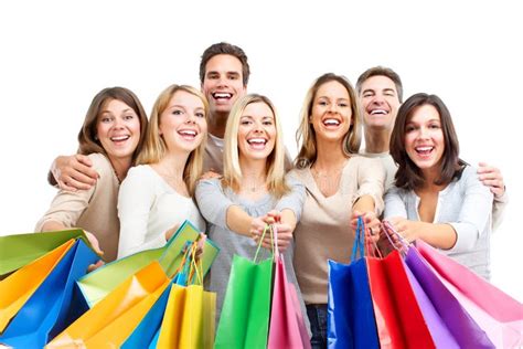 shopping people royalty  stock  image