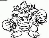 Bowser Coloring Pages Dry Mario Coloriage Imprimer Baby Paper Color Gratuit Squelette Super Colouring Drawing Chat Printable Jr Print Getcolorings sketch template
