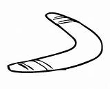 Boomerang sketch template