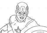 America Captain Coloring Pages Printable Shield Face Drawing Logo Getdrawings Color Getcolorings sketch template