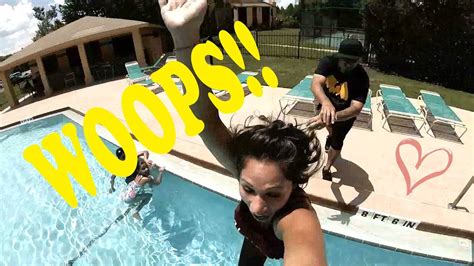 i pushed her in the pool fully dressed youtube
