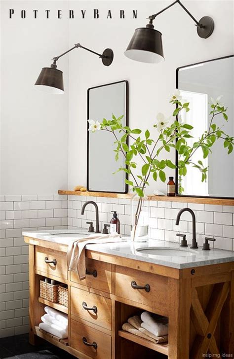 10 Modern Farmhouse Bathroom Mirror Ideas Home Design