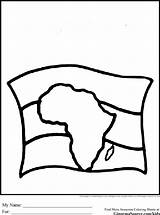 Coloring Pages Flag Kwanzaa Africa African Puerto Rico Printable Colors Trinidad Color Kids Book Print Christmas Bazaar Getcolorings Mexican Ginormasource sketch template