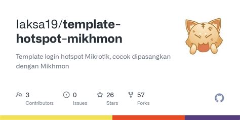Packages · Laksa19 Template Hotspot Mikhmon · Github