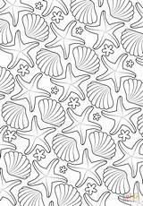 Sea Pattern Coloring Pages Printable Supercoloring Animals Colouring Crafts Muster Zum Puzzle Ausmalbilder Ausmalbild Choose Board sketch template