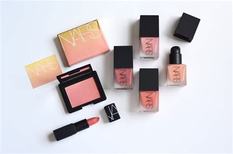 nars liquid blushes orgasm collection review swatches  georgia grace
