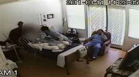 two male nurses caught on camera sexually abusing 99 year old stroke