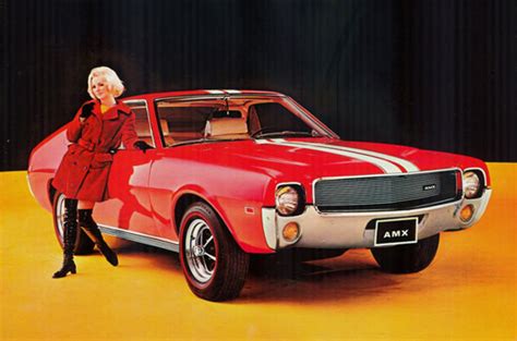 Amc American Motors Amx 1968 Mad Men Art Vintage Ad Art Collection