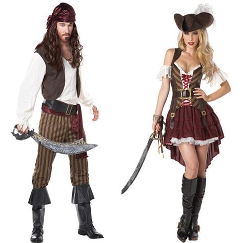 2015 New Design Adult Couples Cosplay Sexy Women Pirate