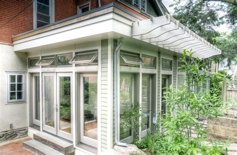 transom windows  high  air circulation sunroom designs traditional exterior