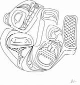 Nations Beaver Northwest Haida sketch template