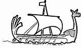 Viking Ship Coloring Vikings Clipart Cartoon Clip Longship Drakkar Drawing Pages Ships Boat Printable Minnesota Cliparts Drawings Line Clipartbest Boats sketch template