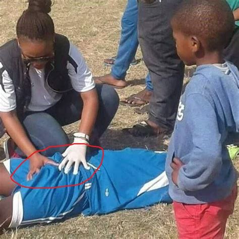 Groin Injury Check Out Viral Photo A Female Medical