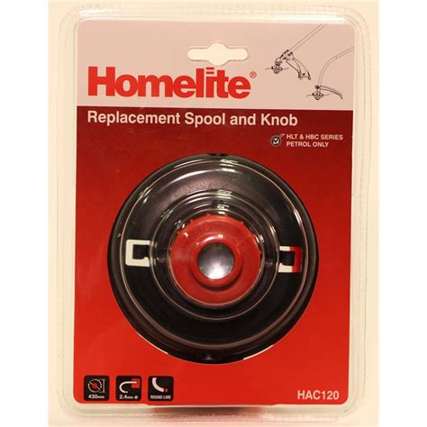 homelite mm fixed  replacement trimmer head bunnings warehouse