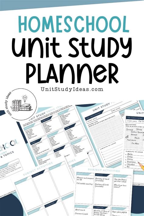 science unit studies unit studies homeschool homeschool planner