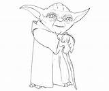 Yoda Meister Getdrawings Coloringpages Ausmalbild Lightsaber Kleurplaten Yorkie sketch template