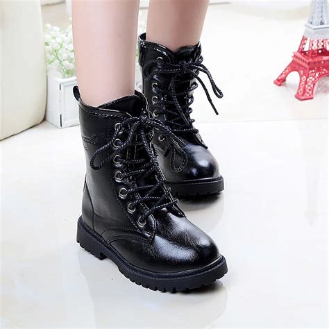 buy  princess girls fashion boots spring autumn trench lace  design