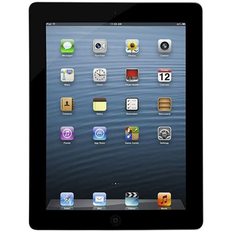 apple ipad  retina display wi fi gb black  generation refurbished mclla