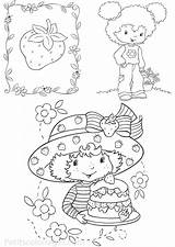 Shortcake Strawberry Coloring Kids Pages Color Children Funny Printable Justcolor sketch template