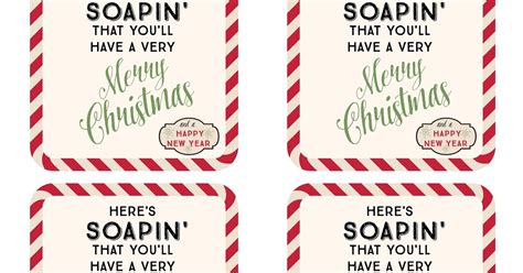 soap gift gift tags gifts