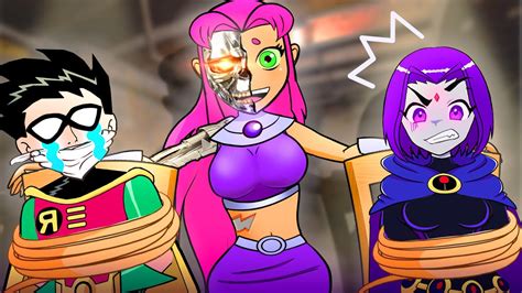 Starfire Transformed Into Cyborg Paper Teen Titans Youtube