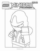 Ninjago Coloring Spinjitzu Ultimate Master Lego sketch template